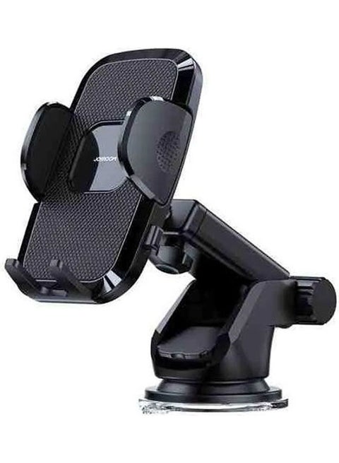 JR-ZS259 Mechanical Car Holder 360 Degree Rotation Dashboard Style Black