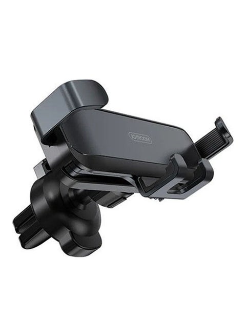 JR-ZS211 Invisibility Series Mini Folding Metal Gravity Car Holder for Mobile Phone