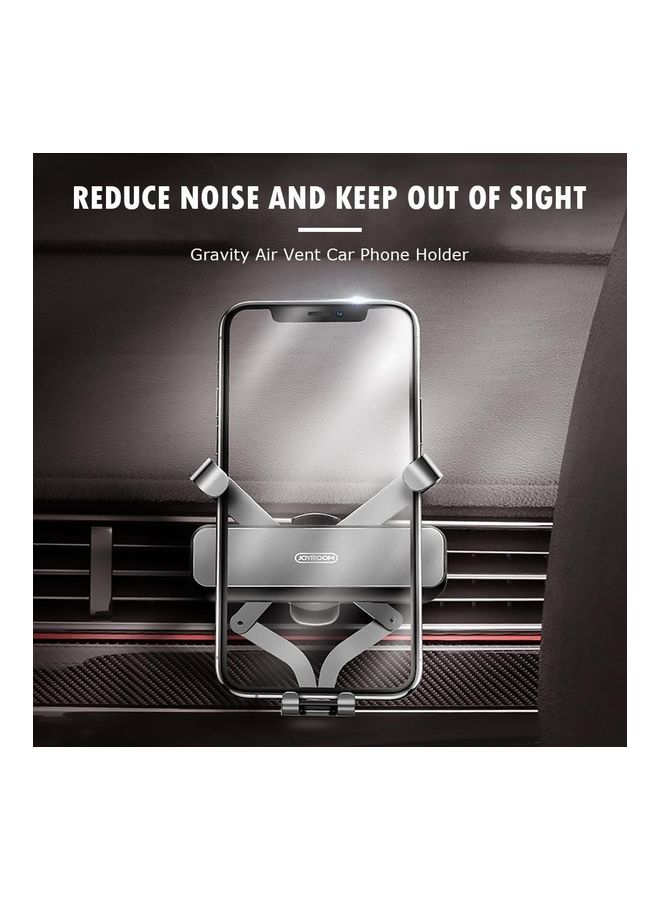جوي روم - JR-ZS211 Invisibility Series Mini Folding Metal Gravity Car Holder for Mobile Phone - Image 1