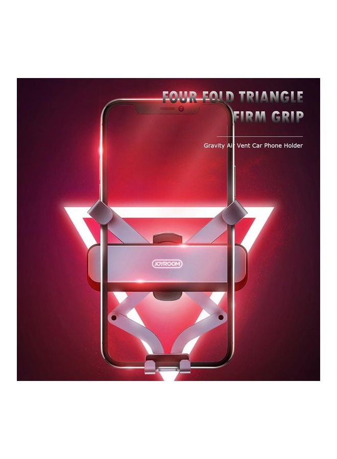 جوي روم - JR-ZS211 Invisibility Series Mini Folding Metal Gravity Car Holder for Mobile Phone - Image 1