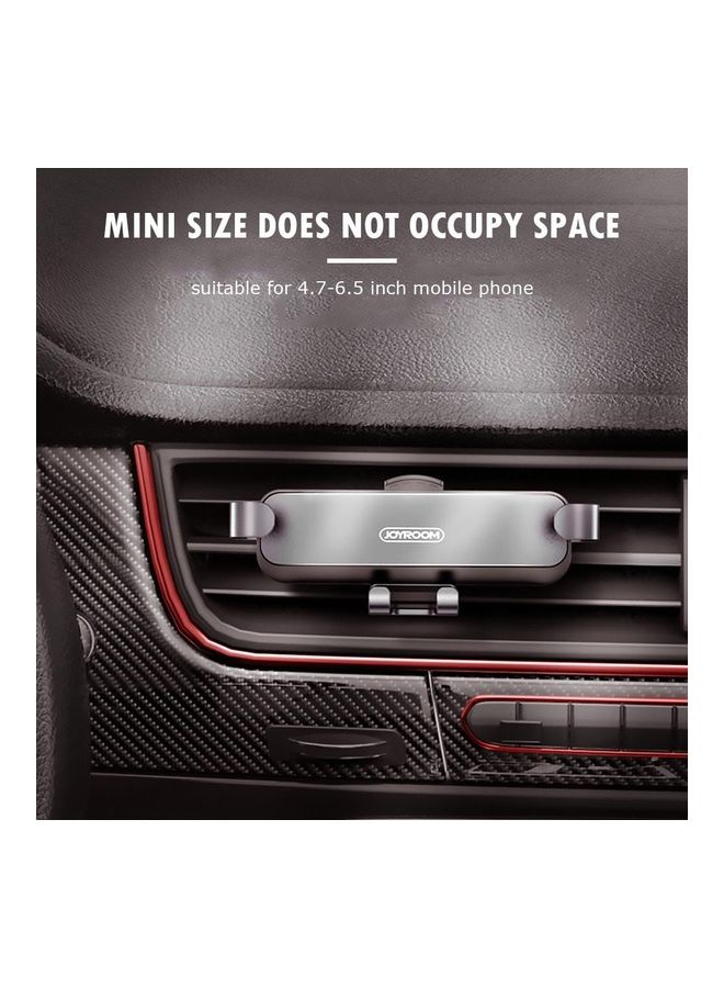 جوي روم - JR-ZS211 Invisibility Series Mini Folding Metal Gravity Car Holder for Mobile Phone - Image 1