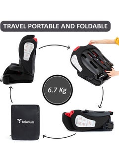 TEKNUM Pack And Go Foldable Car Seat Black  - Image 3