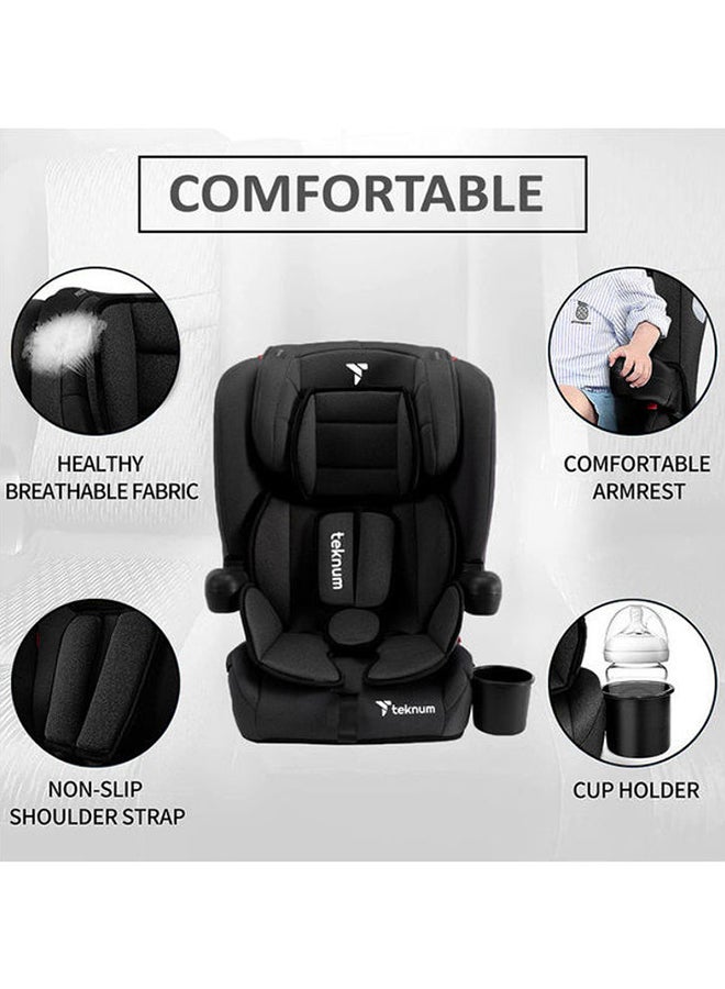 Pack And Go Foldable Car Seat Black