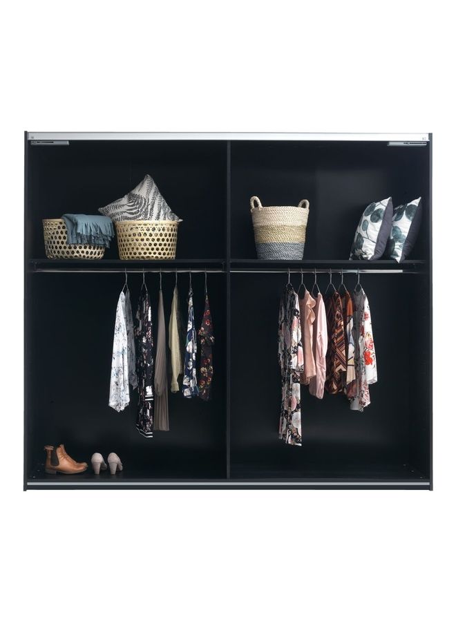 JYSK - Wardrobe Black - Image 1