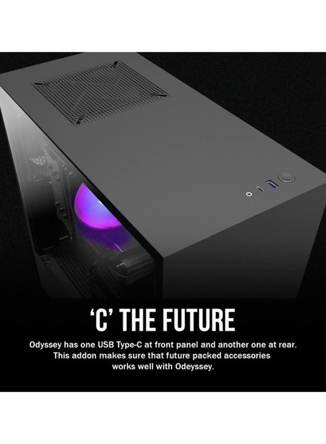 Generic Odyssey Gaming PC Desktop, Core i5 Processor/16GB RAM/256GB NVMe +1TB HDD/Nvidia GeForce GTX 1650 4GB Graphic Card/International Version Black  - Image 5