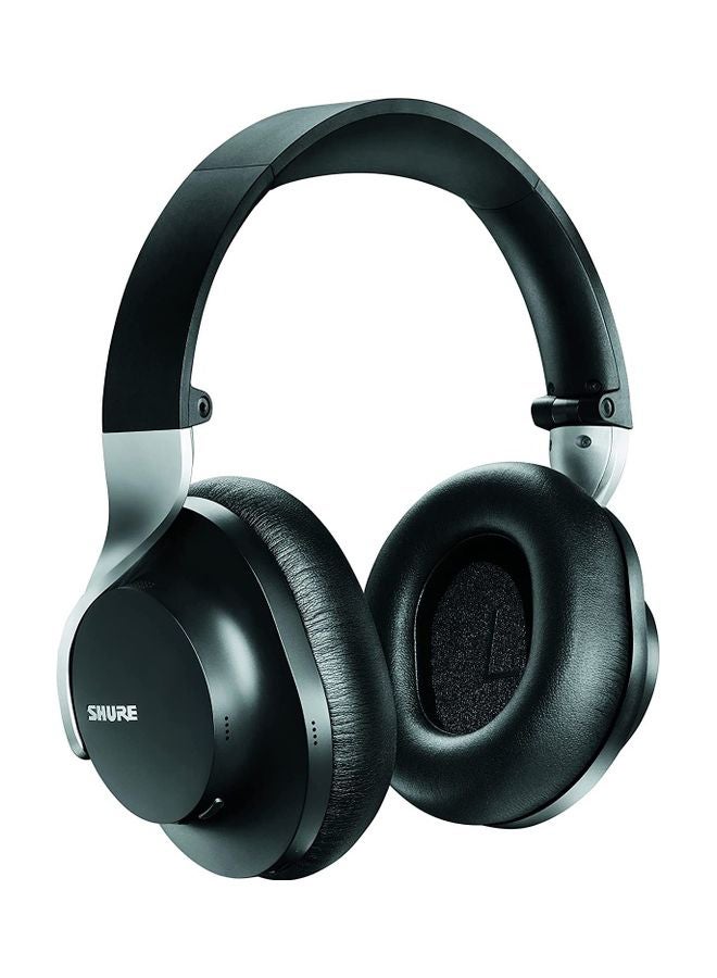 Shure - Aonic 40 Wireless Noise Cancelling Headphones Black - Image 1