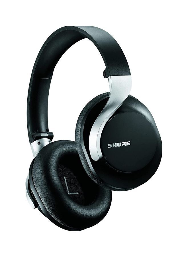 Shure - Aonic 40 Wireless Noise Cancelling Headphones Black - Image 1