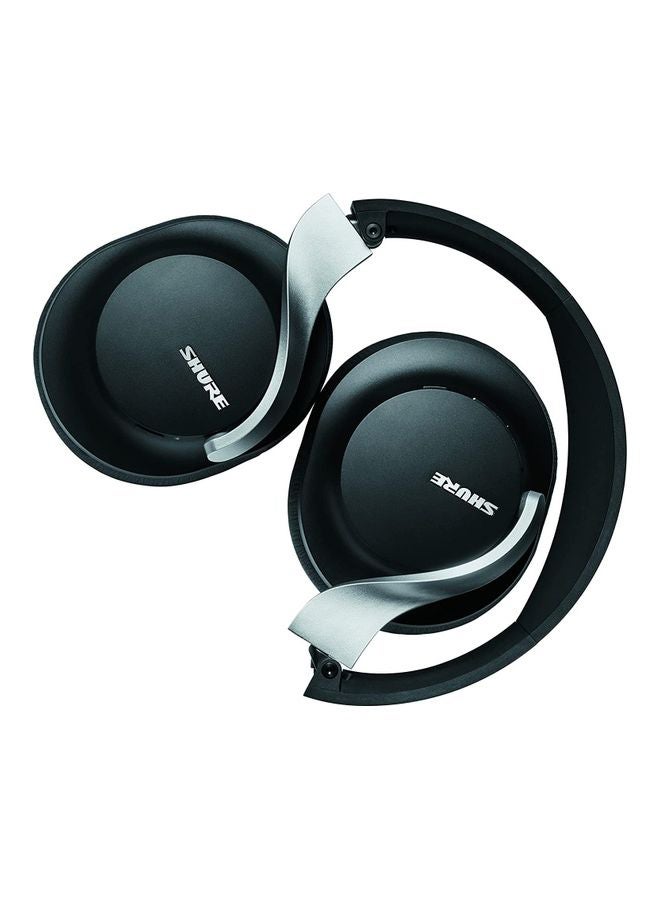 Shure - Aonic 40 Wireless Noise Cancelling Headphones Black - Image 1