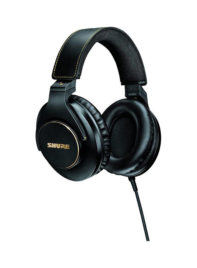 Shure - SRH840A-EFS Professional Studio Headphones Black - Image 1