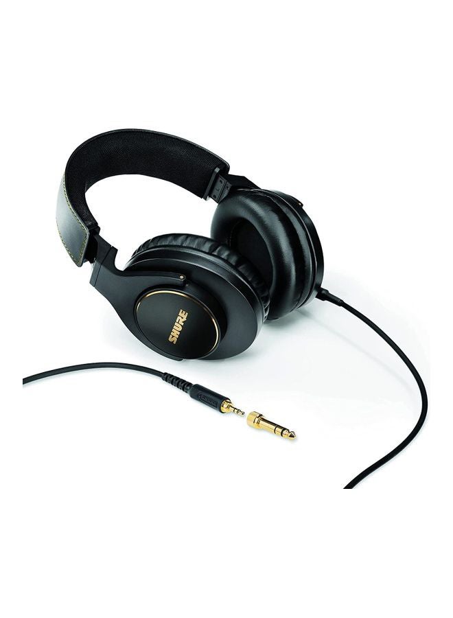 Shure - SRH840A-EFS Professional Studio Headphones Black - Image 1