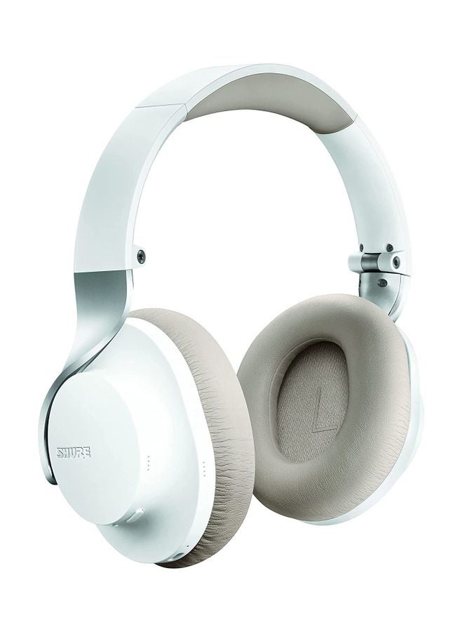 Shure - Aonic 40 Wireless Noise Cancelling Headphones White - Image 1