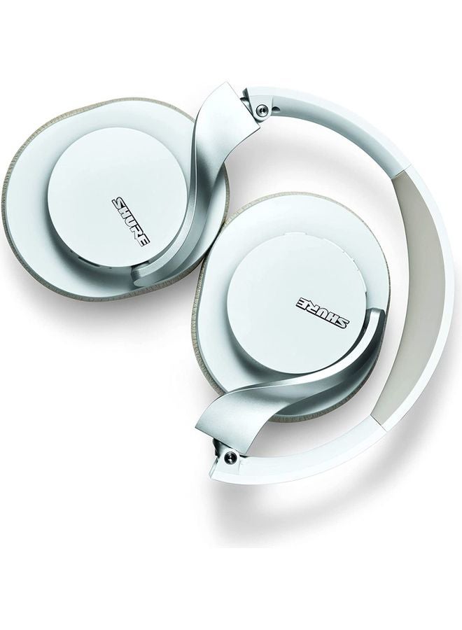 Shure - Aonic 40 Wireless Noise Cancelling Headphones White - Image 1