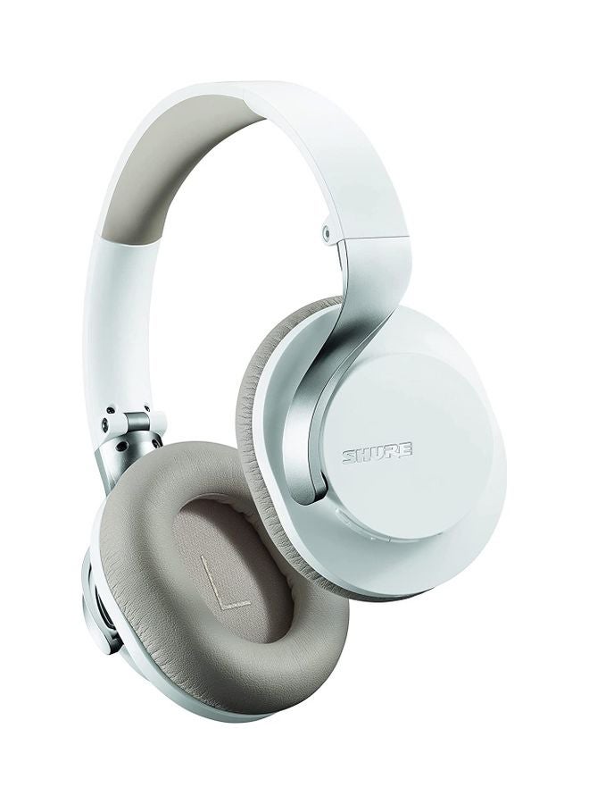 Shure - Aonic 40 Wireless Noise Cancelling Headphones White - Image 1