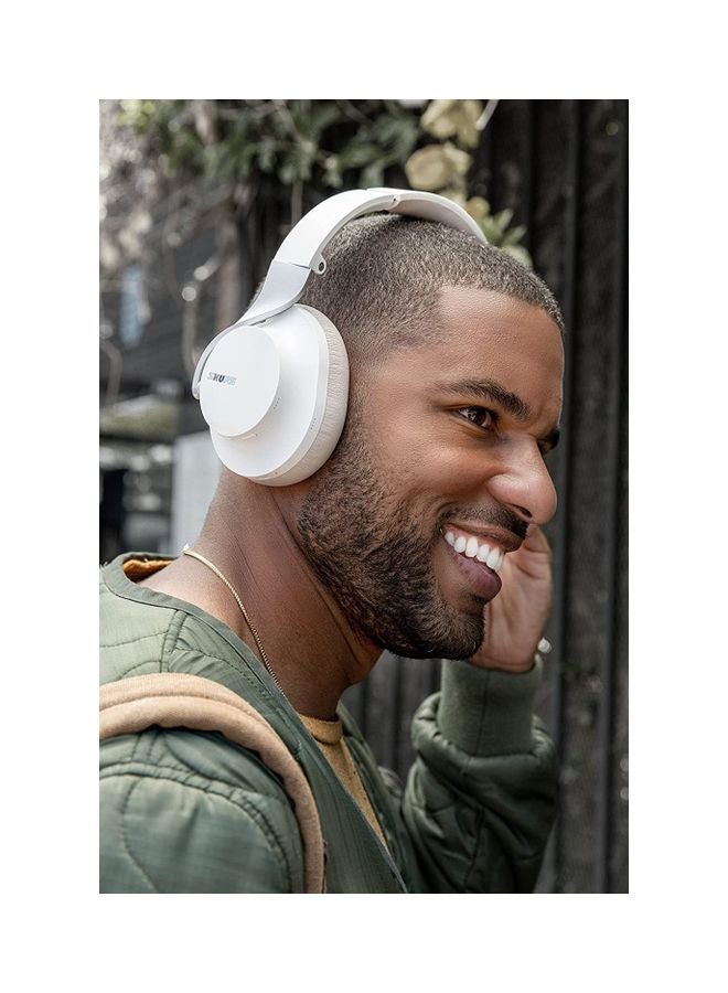 Shure - Aonic 40 Wireless Noise Cancelling Headphones White - Image 1