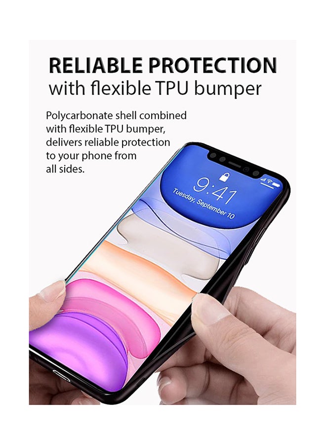 Theodor - Protective Case Cover For Apple iPhone 13 Pro Max Black Marble - Image 1
