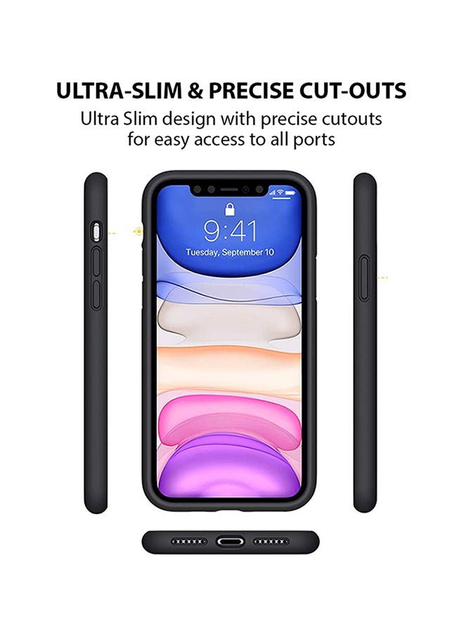 Theodor - Protective Case Cover For Apple iPhone 13 Pro Max Black Marble - Image 1