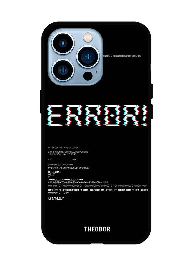 Theodor Protective Case Cover For Apple iPhone 13 Pro Max Error - Image 1