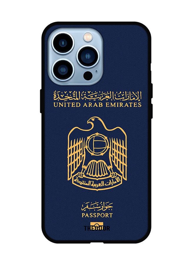 Theodor - Protective Case Cover For Apple iPhone 13 Pro Max Uae Passport 2 - Image 1