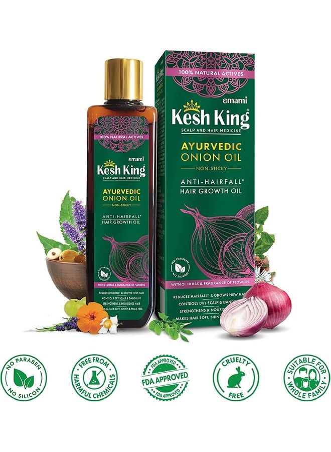 Kesh King - Ayurvedic Onion Oil 100ml - Image 1