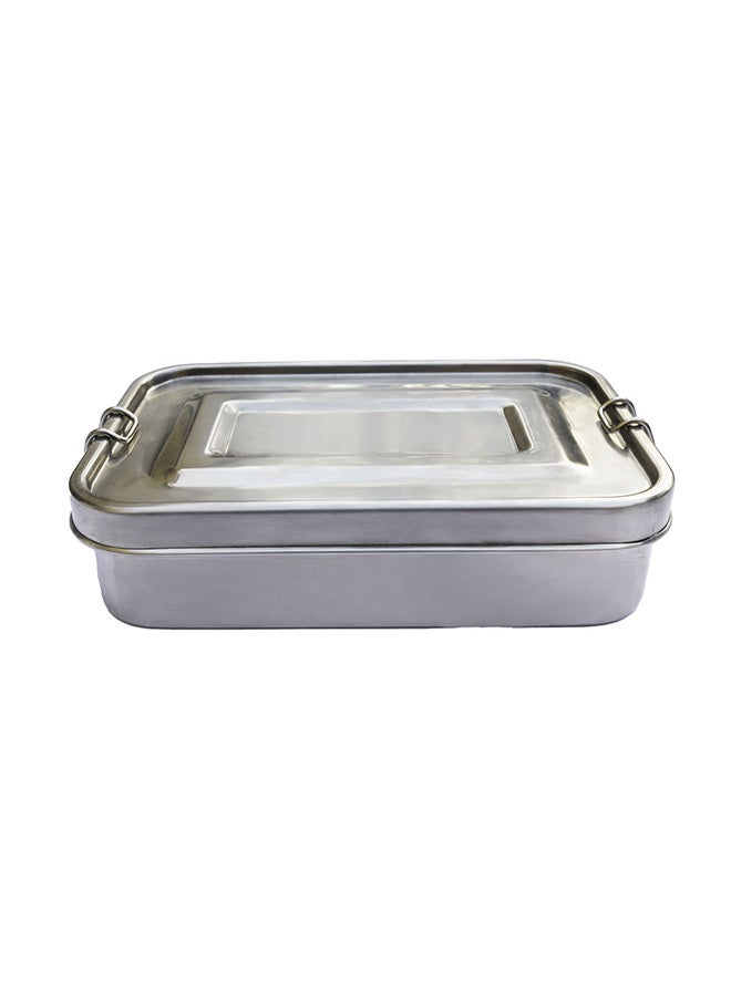 Bamboo Bark 5 Compartment Stainless Steel Lunch Box - Image 2