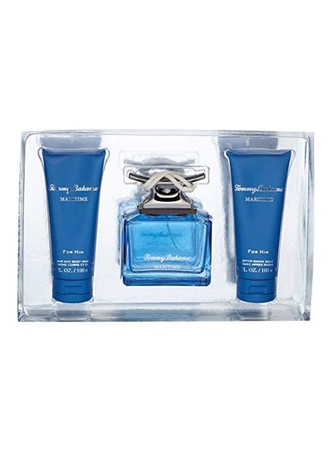 تومي بهاما عبوة من 3 غسول شعر وجسم مارين إدي سي + بلسم بعد الاستحمام - Image 1