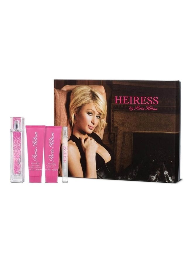 باريس هيلتون - Heiress Edp+Mini+Body Lotion+Shower Gel Set 290ml - Image 1
