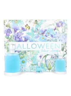 Halloween Blue Drop EDT Mini Set of 3 134.5ml 
