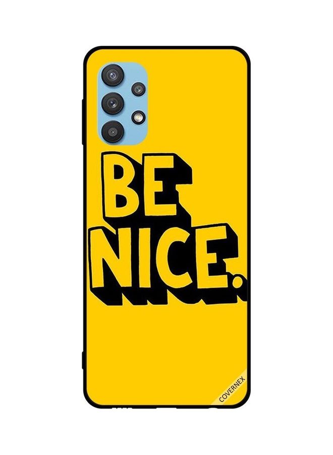 Covernex Protective Case Cover For Samsung Galaxy M32 5G Black/Yellow - Image 1