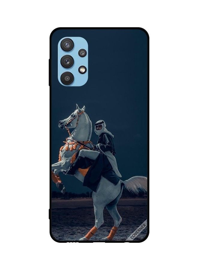 Covernex Samsung Galaxy M32 5G Protective Case Cover Printed Featuring Young Man On Horse DESIGN_0299 - Image 1