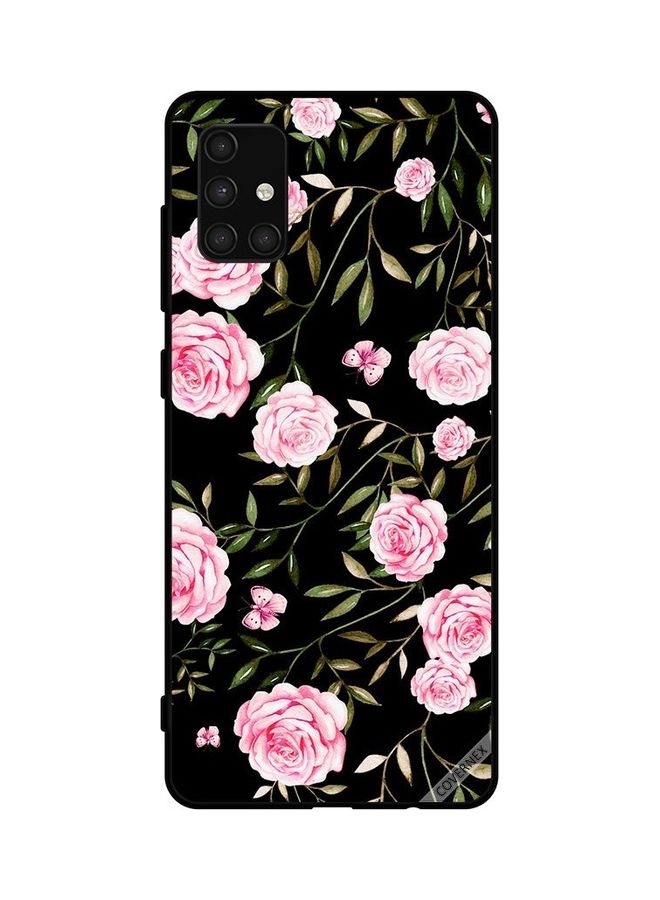 كوفرنيكس غطاء حماية واقي  لهاتف سامسونج جالاكسي A71 ‏4G أسود/وردي - Image 1