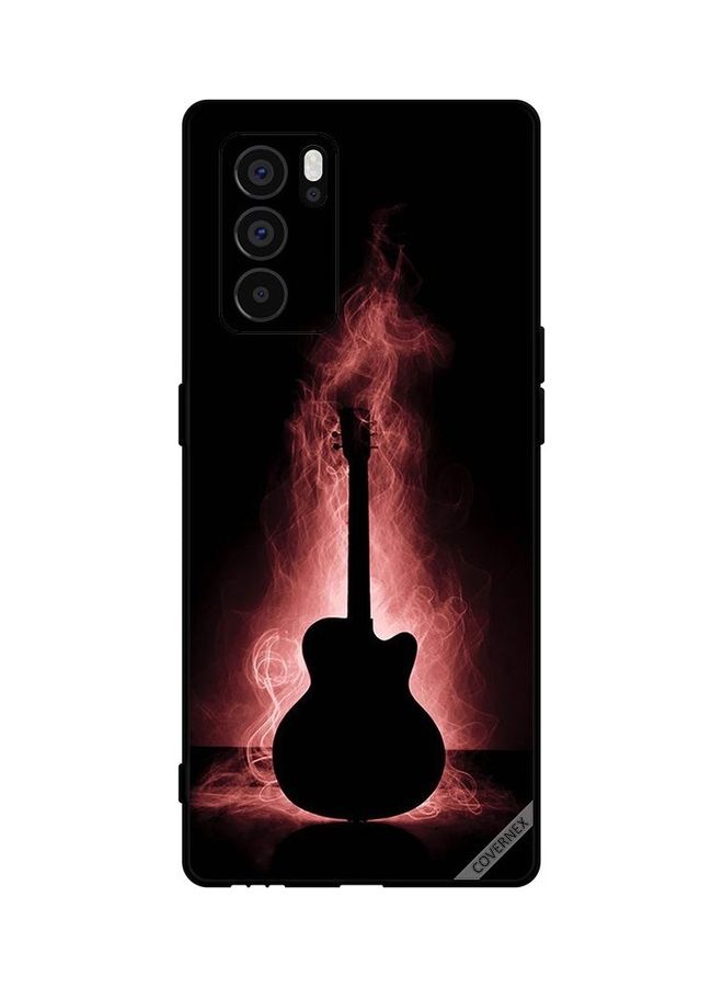 Covernex Protective Case Cover For Oppo Reno6 Pro 5G Guitar Reflection In Dark  - Image 1