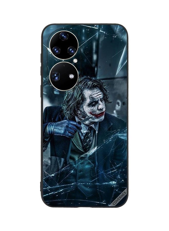 Covernex Protective Case Cover For Huawei P50 He Is So Serious Behind Cracked Glass Multicolour - Image 1