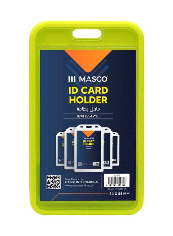 ماسكو حامل عمودي لبطاقات الهوية من 5 قطع أخضر