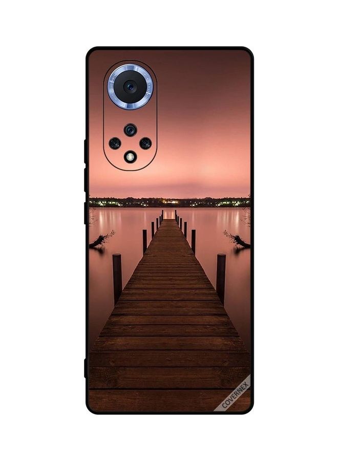 Covernex Huawei Nova 9 Protective Case Cover Printed Featuring Pathway To Sea Evening DESIGN_0214 - Image 1