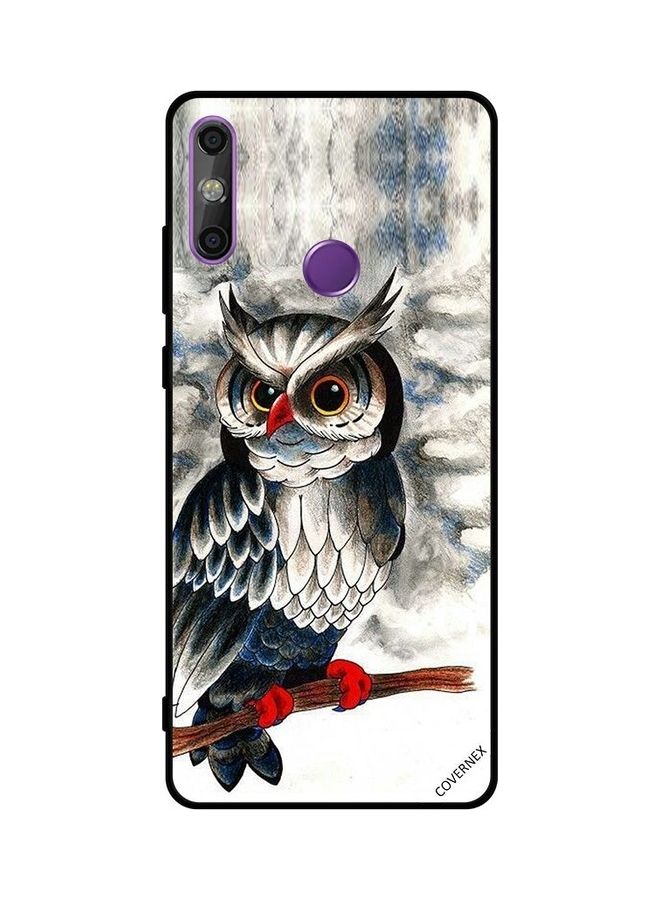 Covernex Huawei Enjoy 20E Protective Case Cover Printed Featuring Owl Drawing Art DESIGN_0208 - Image 1
