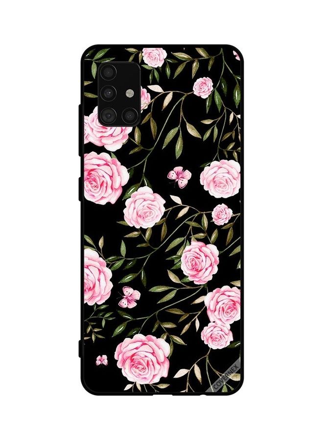 Covernex Protective Case Cover For Samsung Galaxy A51 4G Black/Pink - Image 1
