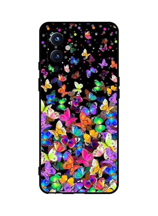 Covernex Protective Case Cover for OnePlus 9 Small Butterflies Multicolour - Image 1