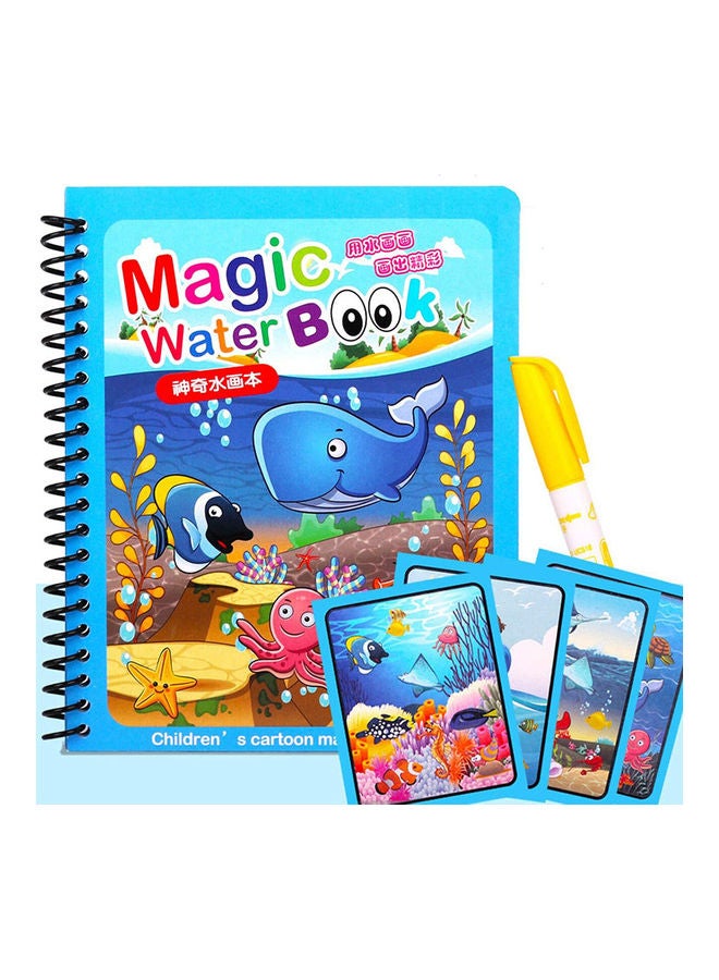 Doodling Paint with Water Magic Pen Painting Board For Children Education Drawing Toy 18.6 X 15.5cm - Image 1