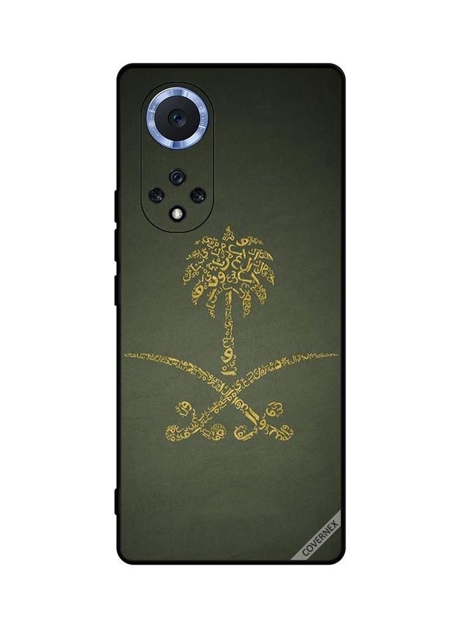 كوفرنيكس غطاء حماية لهاتف هواوي نوفا 9 تصميم كلاسيك لشعار السعودية الوطني - Image 1