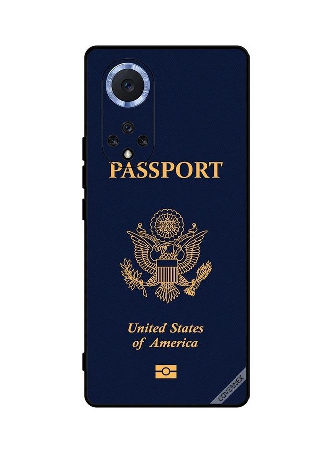 Protective Case Cover For Huawei Nova 9 USA Passport Blue/Gold - v1641977210/N52401791A_1