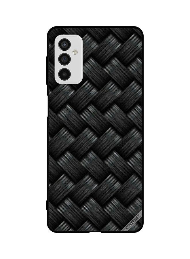 Covernex Protective Case Cover For Samsung Galaxy M52 5G Black Strips Pattern - Image 1