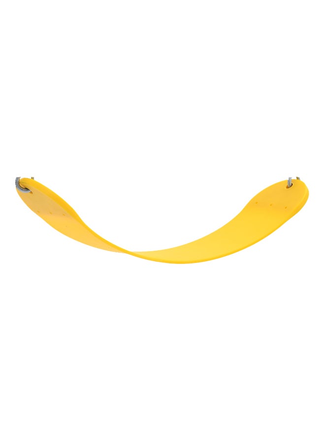 شيانغ يو أرجوحة على شكل U مصنوعة من مادة الـEVA مزوّدة بحبل للتعليق على الشجرة - لون أصفر 66.7x14x0.7سم - Image 2