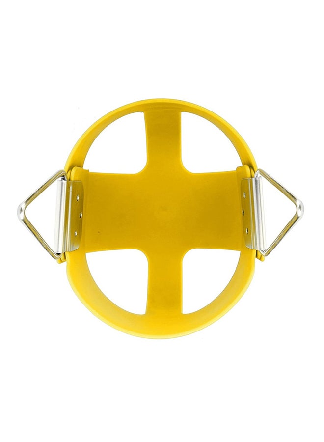 شيانغ يو مقعد أرجوحة للأطفال بتصميم دلو كامل مجمّع بالكامل - لون أصفر 36x27x29سم - Image 4