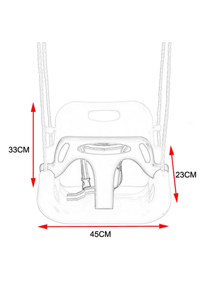 XIANGYU - 3-In-1 Baby Swing Hanging Chair For Outdoor Playground 45x23x33cm - Image 1
