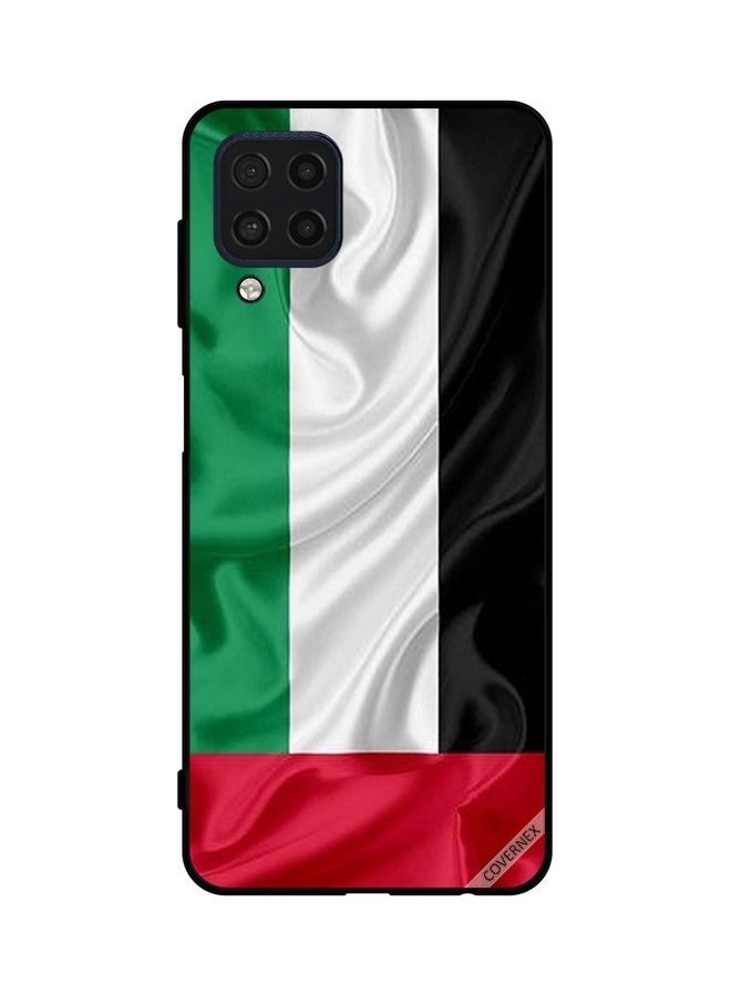 كوفرنيكس غطاء حماية واقي لهاتف سامسونج جالاكسي M32 4G علم قماشي للإمارات العربية المتحدة - Image 1