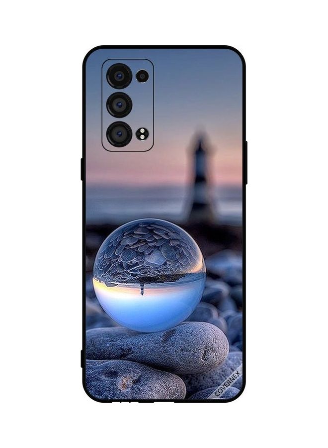 Covernex Protective Case Cover For Oppo Reno6 Pro+ 5G Awesome Photography Of Nature In Round Glass  - Image 1