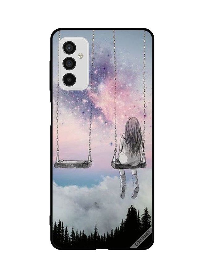 Covernex Protective Case Cover For Samsung Galaxy M52 5G Alone Sad Girl - Image 1
