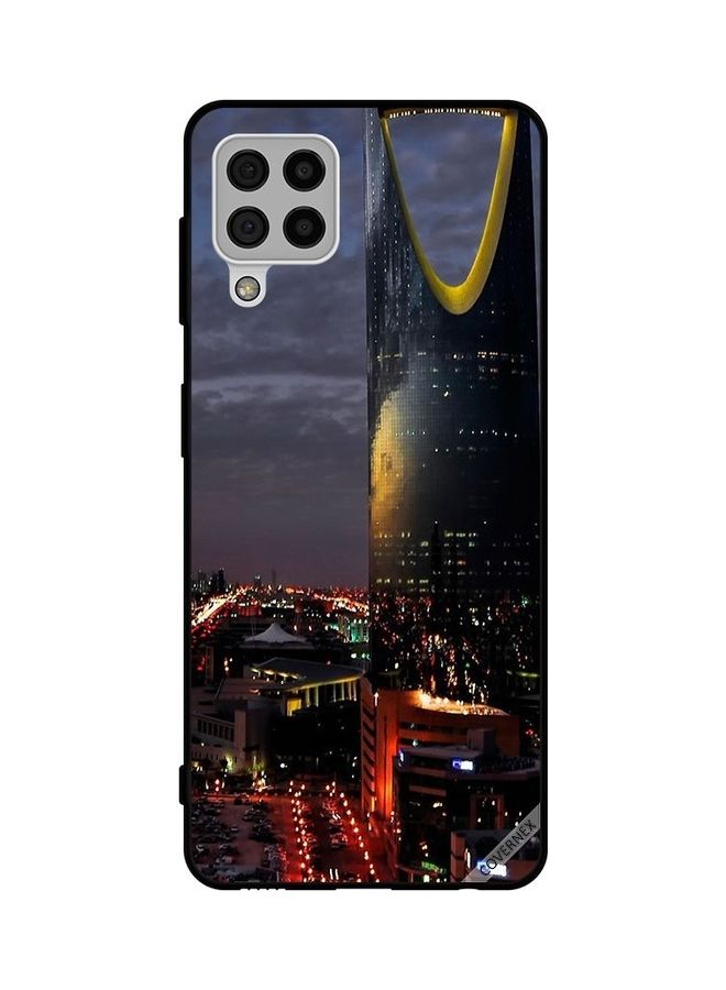 Covernex Protective Case Cover For Samsung Galaxy A22 Faisaliah Tower View At Evening - Image 1