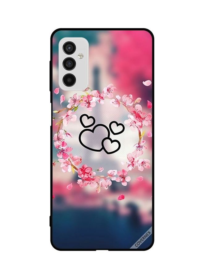 Covernex Protective Case Cover For Samsung Galaxy M52 5G Black Hearts - Image 1