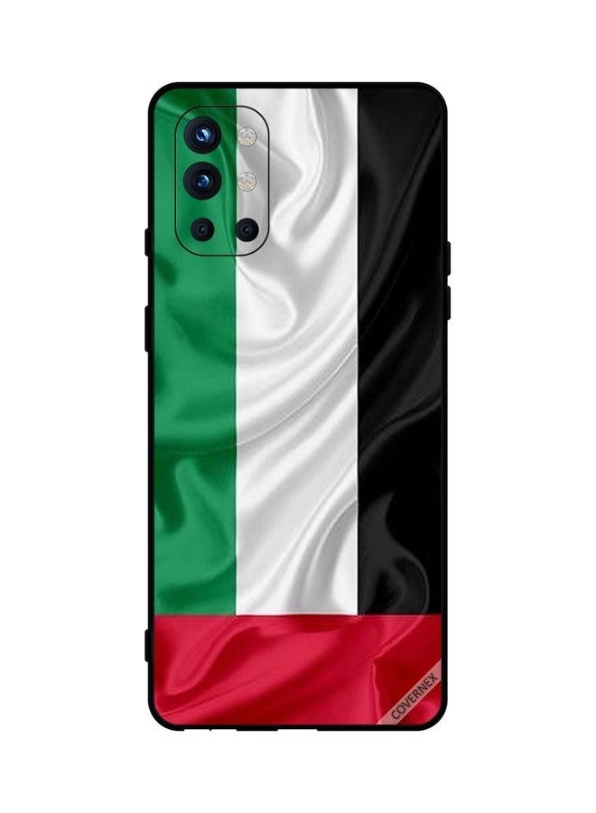 Covernex Protective Case Cover For OnePlus 9R UAE Flag Cloth Multicolour - Image 1